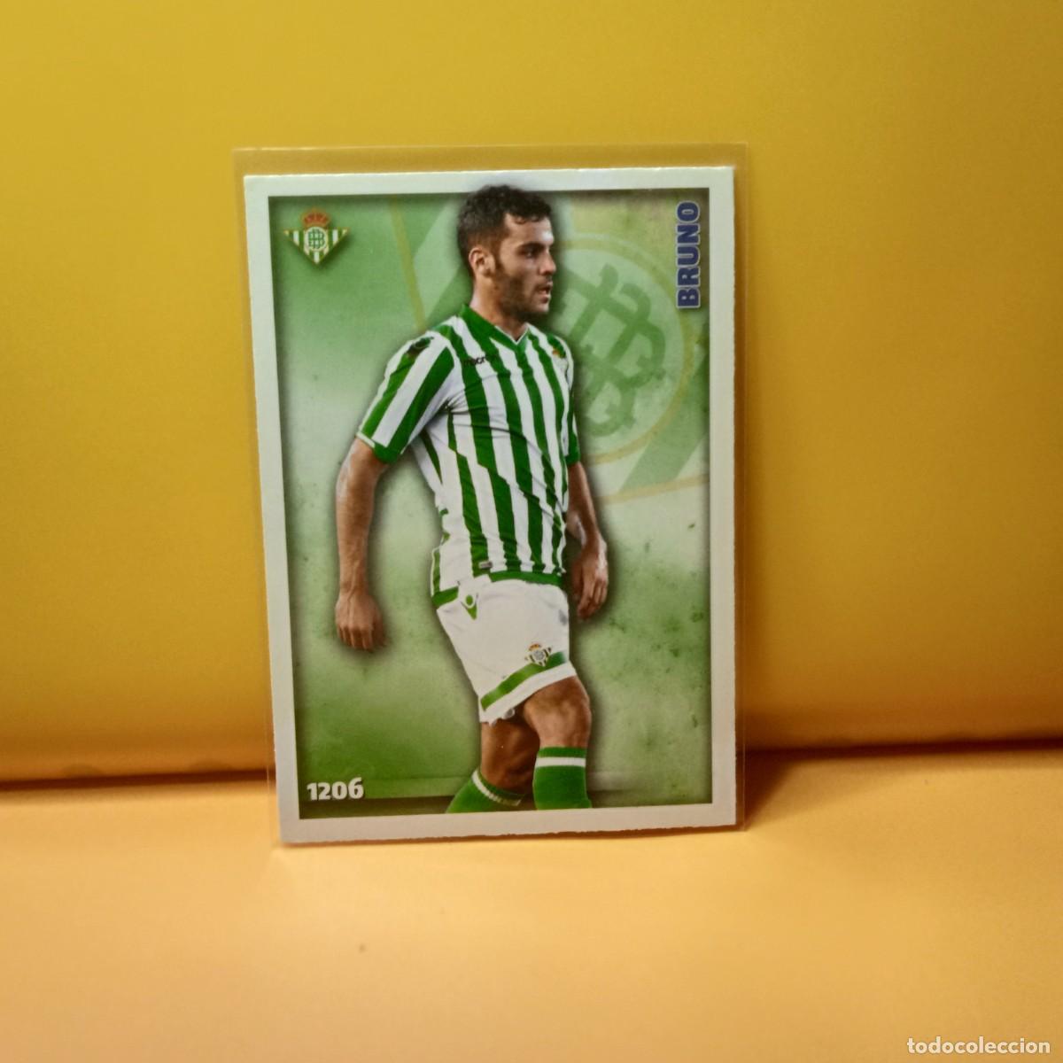 Cromos de F&uacute;tbol: MUNDICROMO 2014 2015 14 15 REAL BETIS BRUNO 1206 UH IV