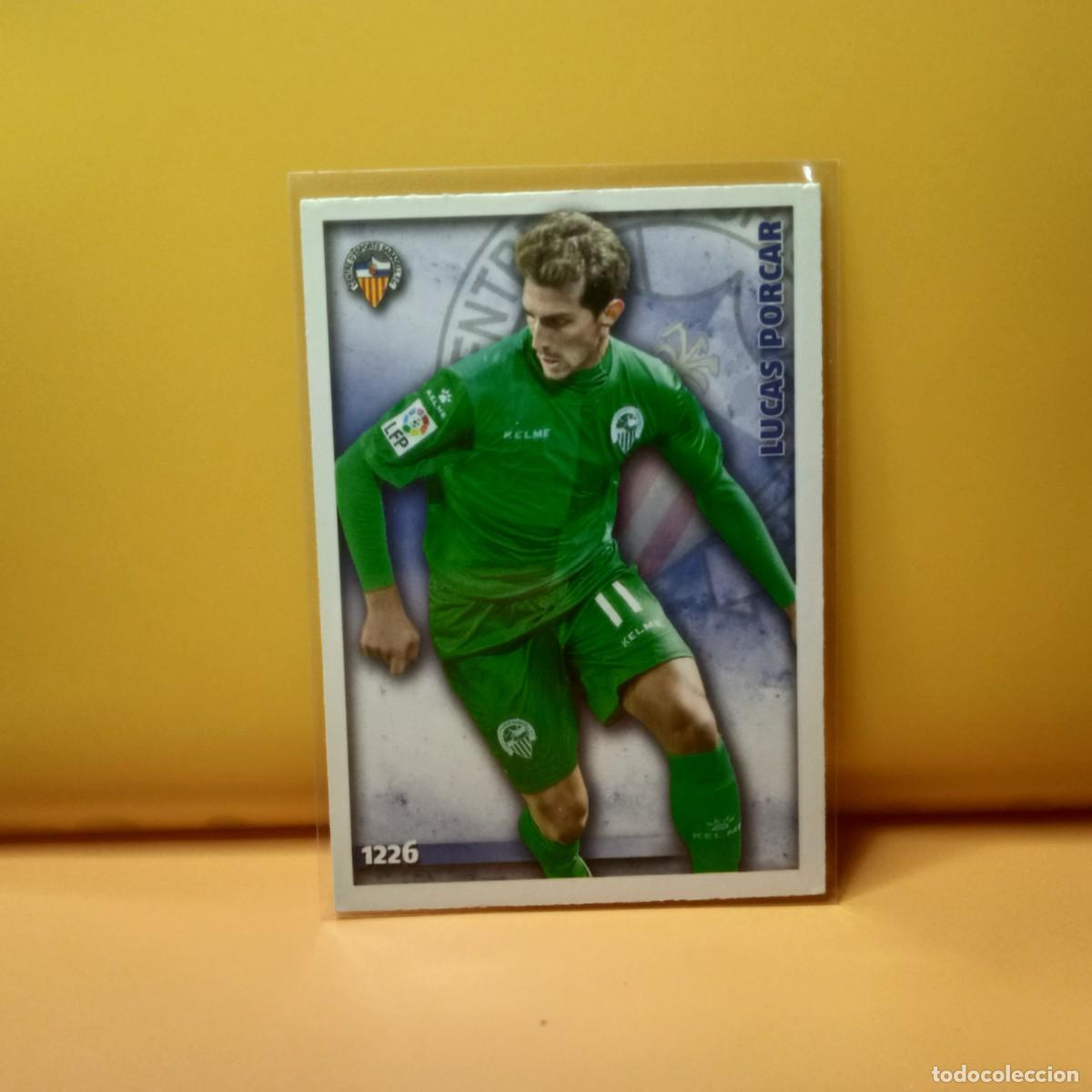 Football Stickers: MUNDICROMO 2014 2015 14 15 SABADELL LUCAS PORCAR 1226 UH IV