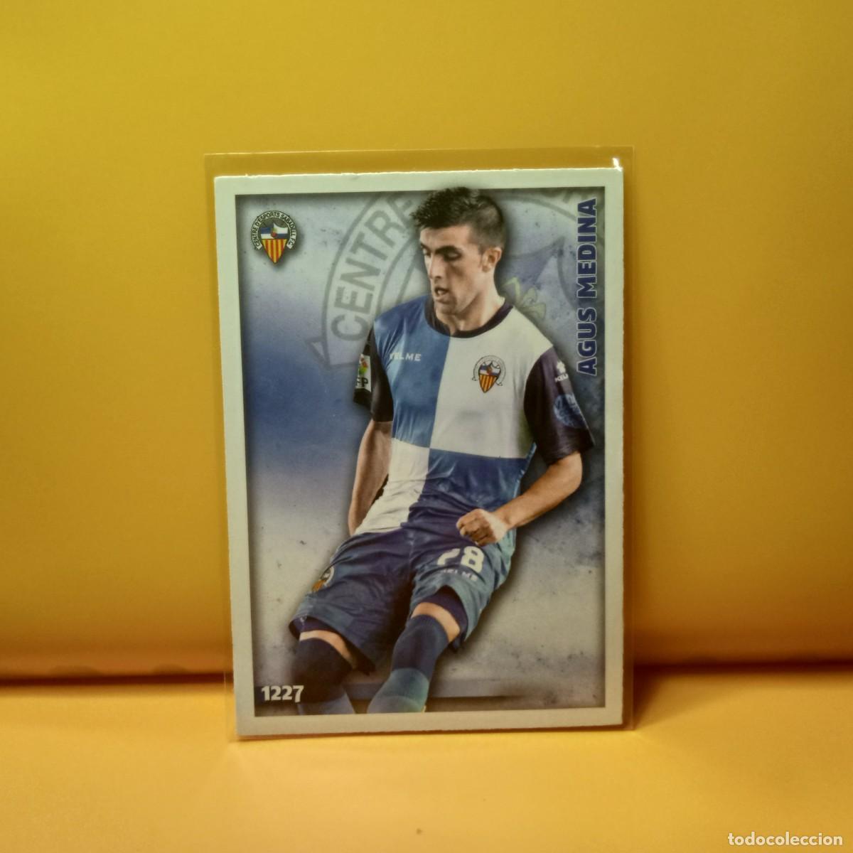 Cromos de Futebol: MUNDICROMO 2014 2015 14 15 SABADELL AGUS MEDINA 1227 UH IV