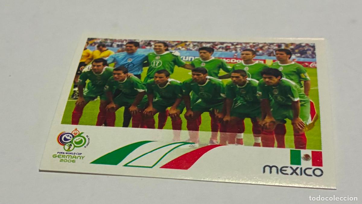 Cromos de Futebol: CROMO FUTBOL MUNDIAL ALEMANIA 2006, PANINI, Numero 244, ALINEACION MEXICO