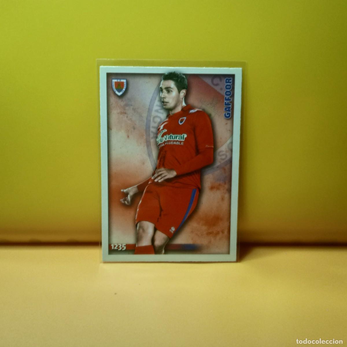 Cromos de F&uacute;tbol: MUNDICROMO 2014 2015 14 15 C.D NUMANCIA GAFFOOR 1235 UH IV