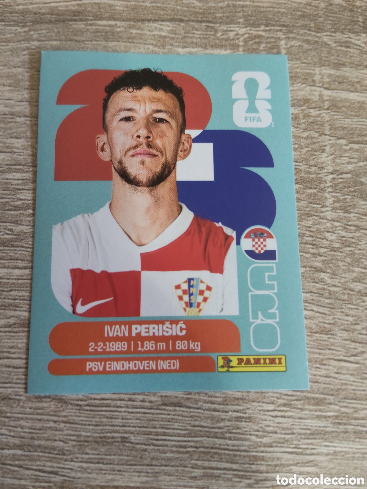 Cromos de F&uacute;tbol: Panini mundial 2026 CRO 16 Ivan Perisic Croacia