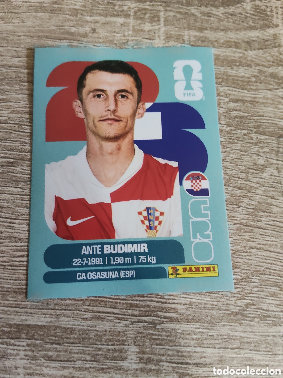 Cromos de F&uacute;tbol: Panini mundial 2026 CRO 18 Ante Budimir Croacia
