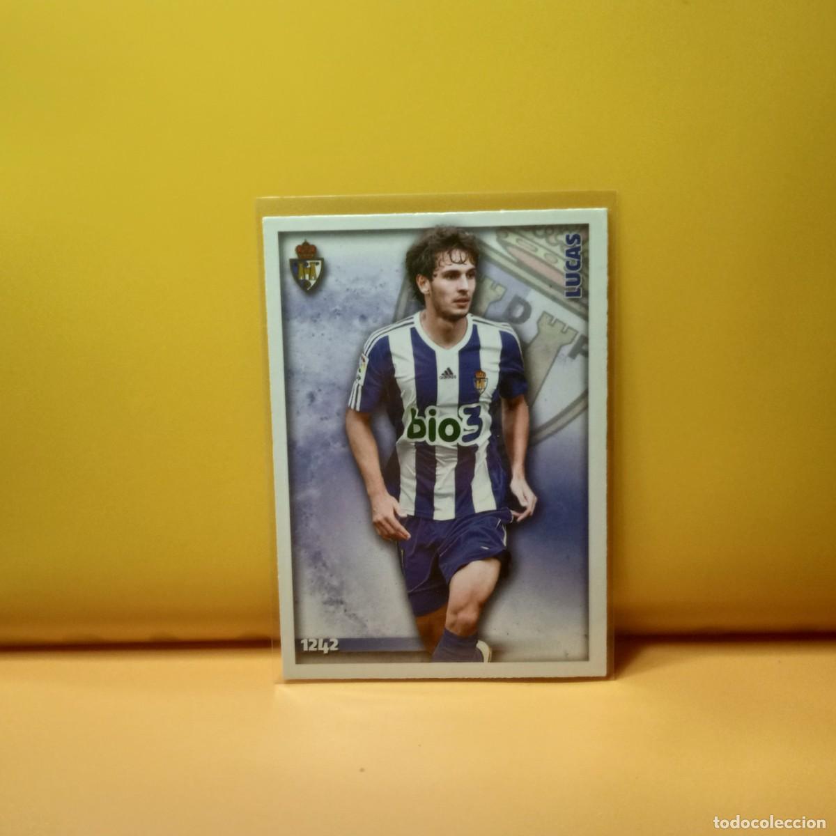 Cromos de F&uacute;tbol: MUNDICROMO 2014 2015 14 15 PONFERRADINA LUCAS 1242 UH IV
