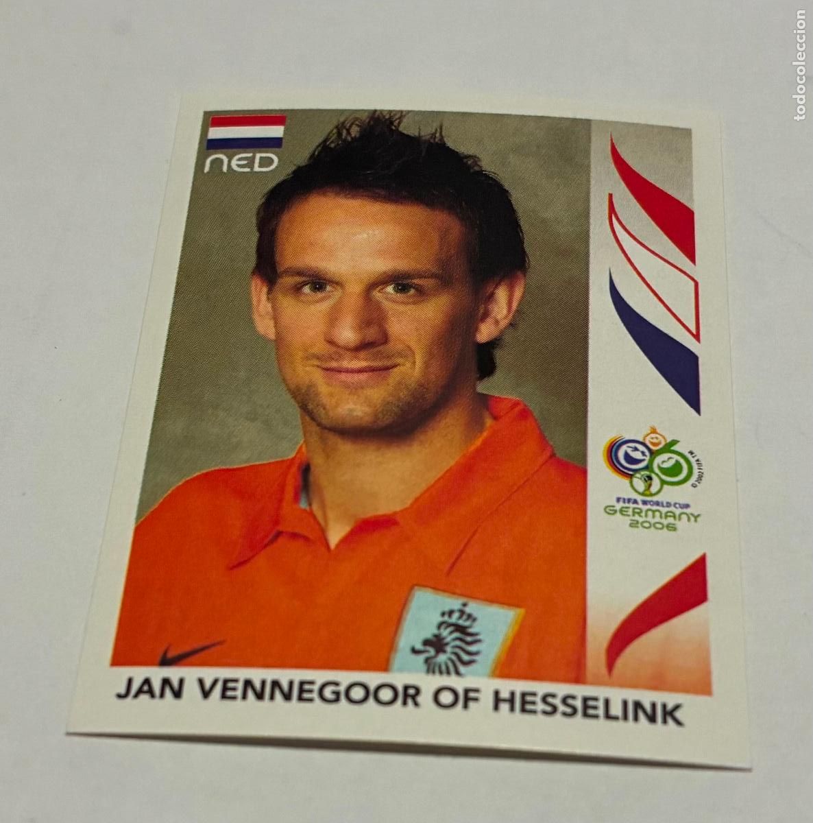 Cromos de F&uacute;tbol: CROMO FUTBOL MUNDIAL ALEMANIA 2006, PANINI , Numero 243, JAN VENNEGOOOR OF HESSELINK, NEDERLAND