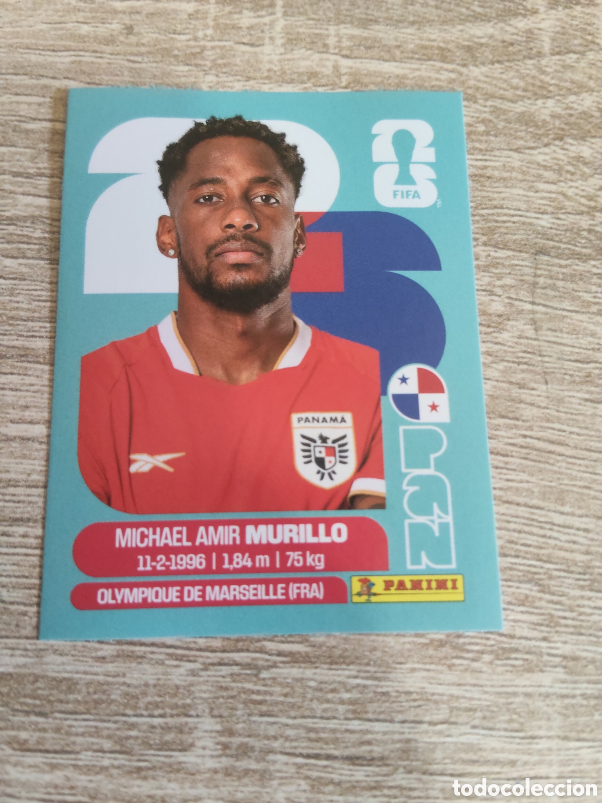 Cromos de F&uacute;tbol: Panini mundial 2026 PAN 6 Michael Amir Murillo Panam&aacute;