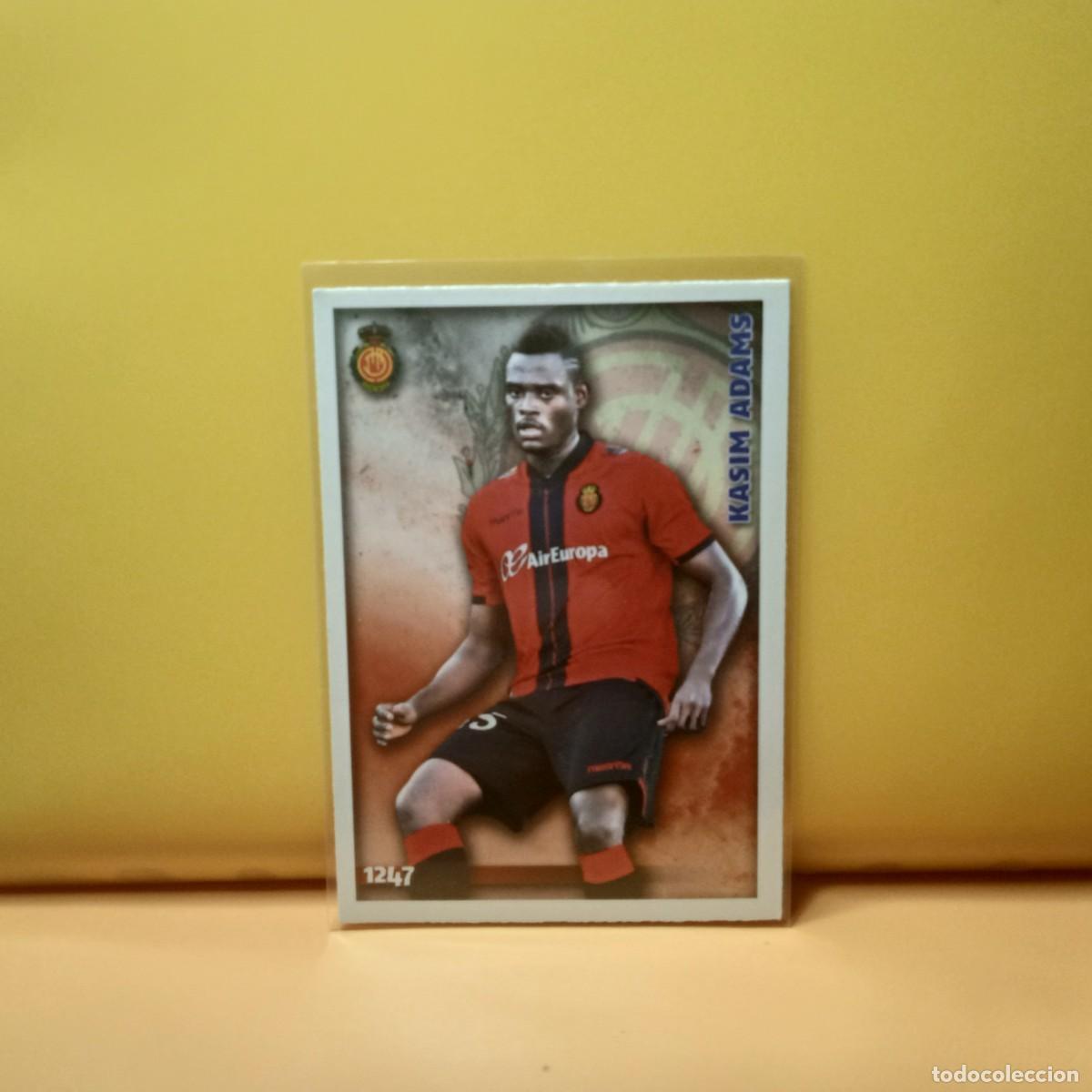 Cromos de F&uacute;tbol: MUNDICROMO 2014 2015 14 15 R.C.D MALLORCA KASIM ADAMS 1247 UH IV