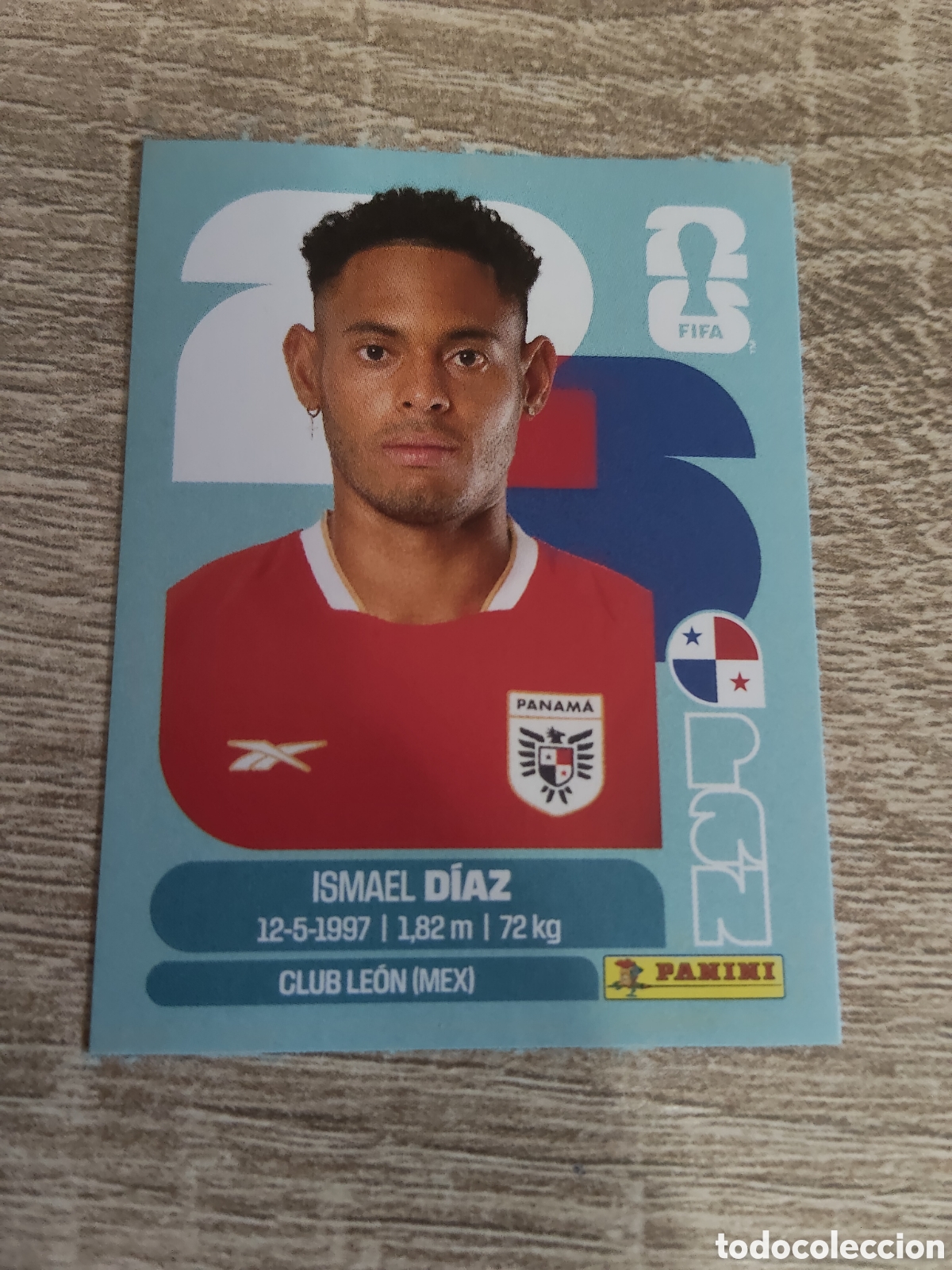 Football Stickers: Panini mundial 2026 PAN 16 Ismael D&iacute;az Panam&aacute;