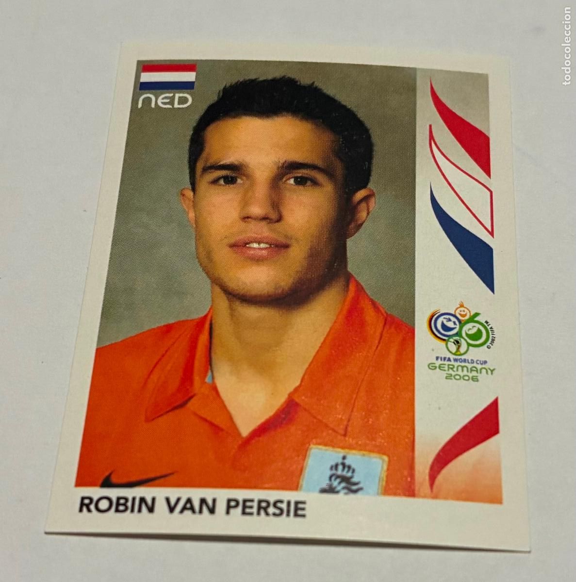 Football Stickers: CROMO FUTBOL MUNDIAL ALEMANIA 2006. PANINI, Numero 242, ROBIN VAN PERSIE, NED