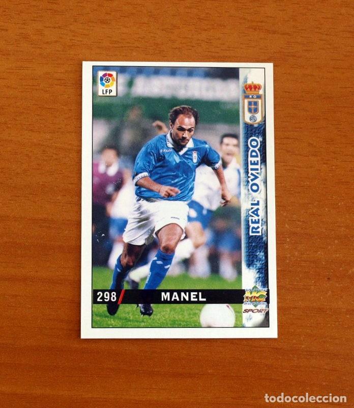 Cromos de F&uacute;tbol: Real Oviedo - N&ordm; 298 Manel - Mundicromo Las Fichas de la Liga 1998-1999-98-99