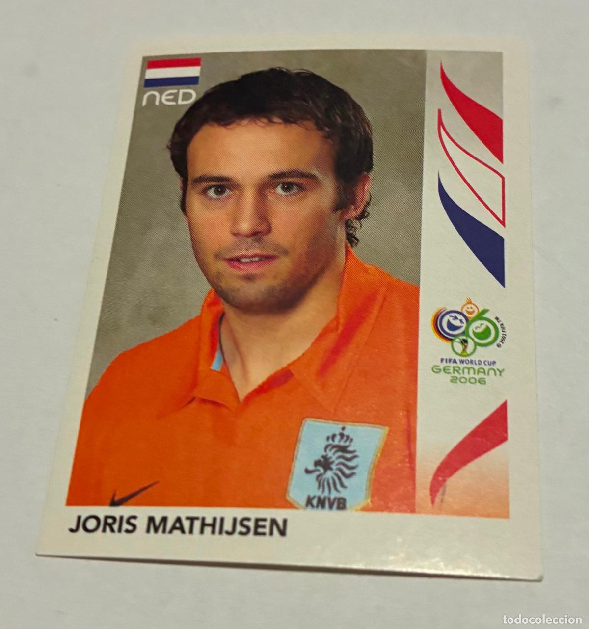 Fu&szlig;ball-Sticker: CROMO FUTBOL MUNDIAL ALEMANIA 2006, PANINI, Numero 231 JORIS MATHIJSEN, NED