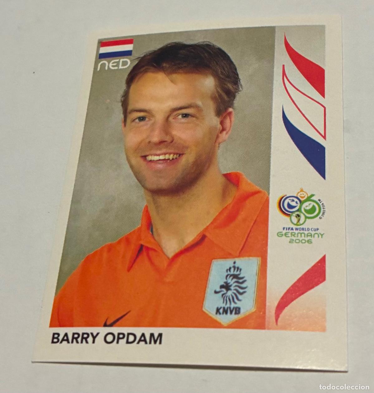 Fu&szlig;ball-Sticker: CROMO FUTBOL MUNDIAL ALEMANIA 2006, PANINI, Numero 233, BARRY OPDAM, Ned