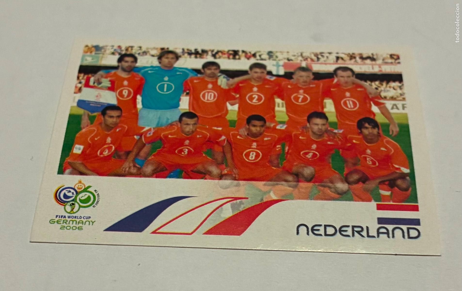 Cromos de F&uacute;tbol: CROMO FUTBOL MUNDIAL ALEMANIA 2006, Numero 226, ALINEACION NED, HOLANDA, PAISES BAJOS
