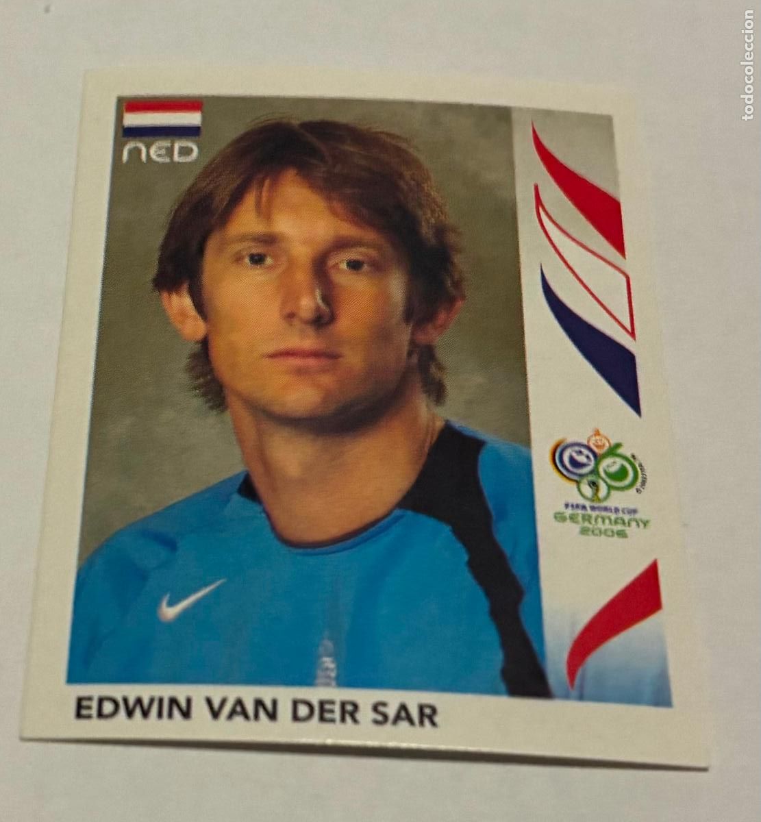 Fu&szlig;ball-Sticker: CROMO FUTBOL MUNDIAL ALEMANIA 2006, EDWIN VAN DER SAR, Numero 228, NED