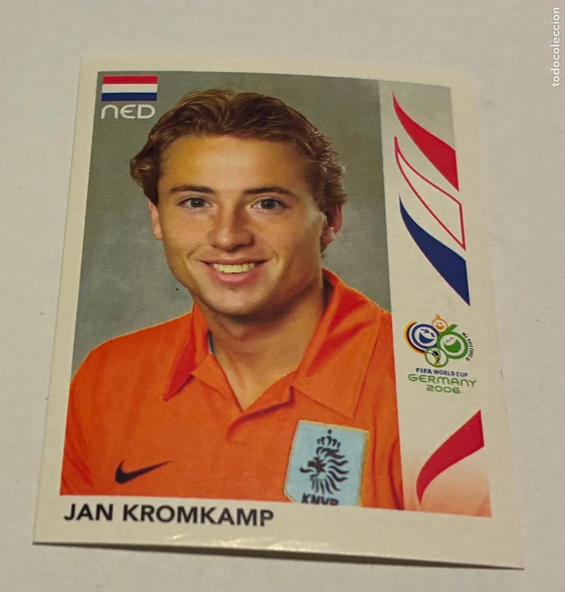 Cromos de F&uacute;tbol: CROMO FUTBOL MUNDIAL ALEMANIA 2006, PANINI, Numero 230, JAN KROMKAMP, Ned