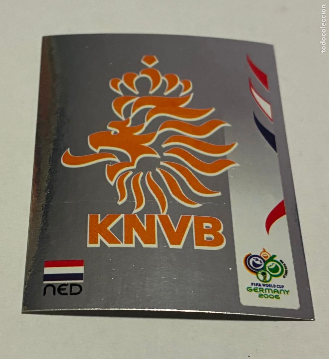 Cromos de F&uacute;tbol: CROMO FUTBOL MUNDIAL ALEMANIA 2006, PANINI, Numero 227, ESCUDO, NED, HOLANDA ,PAISES BAJOS