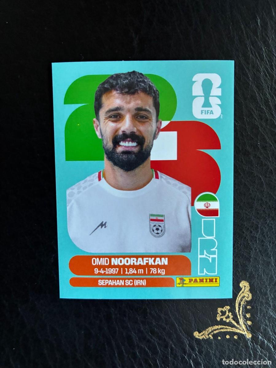 Cromos de F&uacute;tbol: IRN 14 OMID NOORAFKAN IRN14 IRAN FIFA WORLD CUP MUNDIAL 2026 26 PANINI