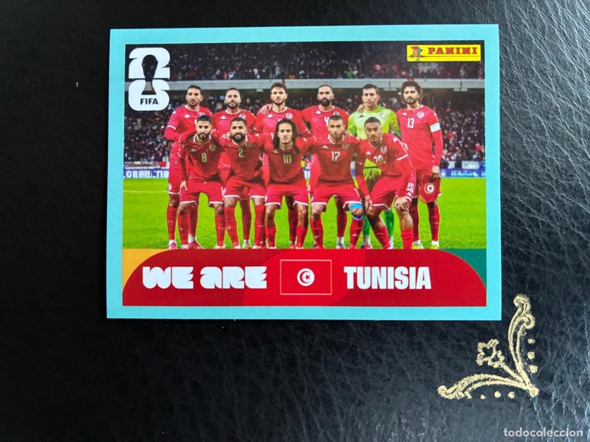 Cartes &agrave; collectionner de Football: TUN 13 EQUIPO PLANTILLA ALINEACION TUN13 TUNEZ FIFA WORLD CUP MUNDIAL 2026 26 PANINI