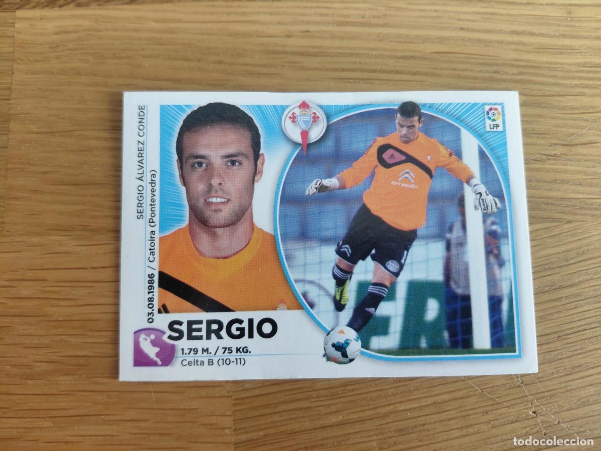 Cartes &agrave; collectionner de Football: Sergio -- n&ordm; 2 -- Celta Vigo -- 14/15 -- Este -- Nunca pegado