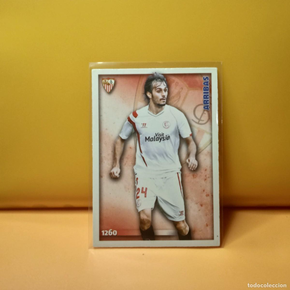 Cartes &agrave; collectionner de Football: MUNDICROMO 2014 2015 14 15 SEVILLA F.C ARRIBAS 1260 UH V