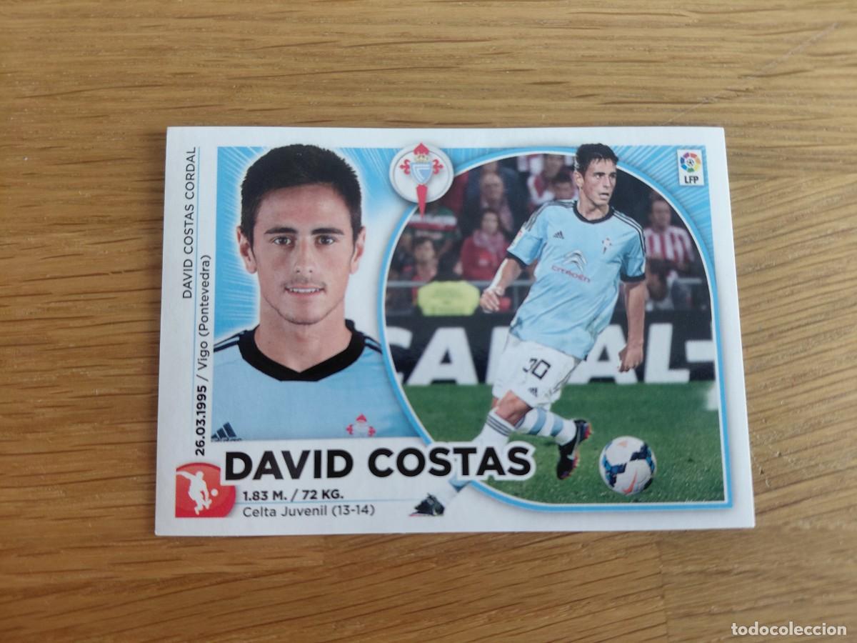 Cartes &agrave; collectionner de Football: David Costas -- n&ordm; 6 -- Celta Vigo -- 14/15 -- Este -- Nunca pegado
