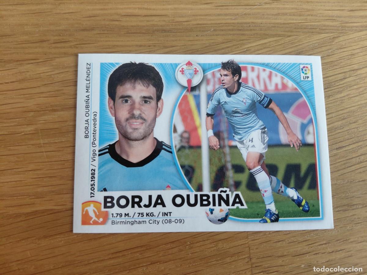 Figurine di Calcio: Borja Oubi&ntilde;a -- n&ordm; 9 -- Celta Vigo -- 14/15 -- Este -- Nunca pegado