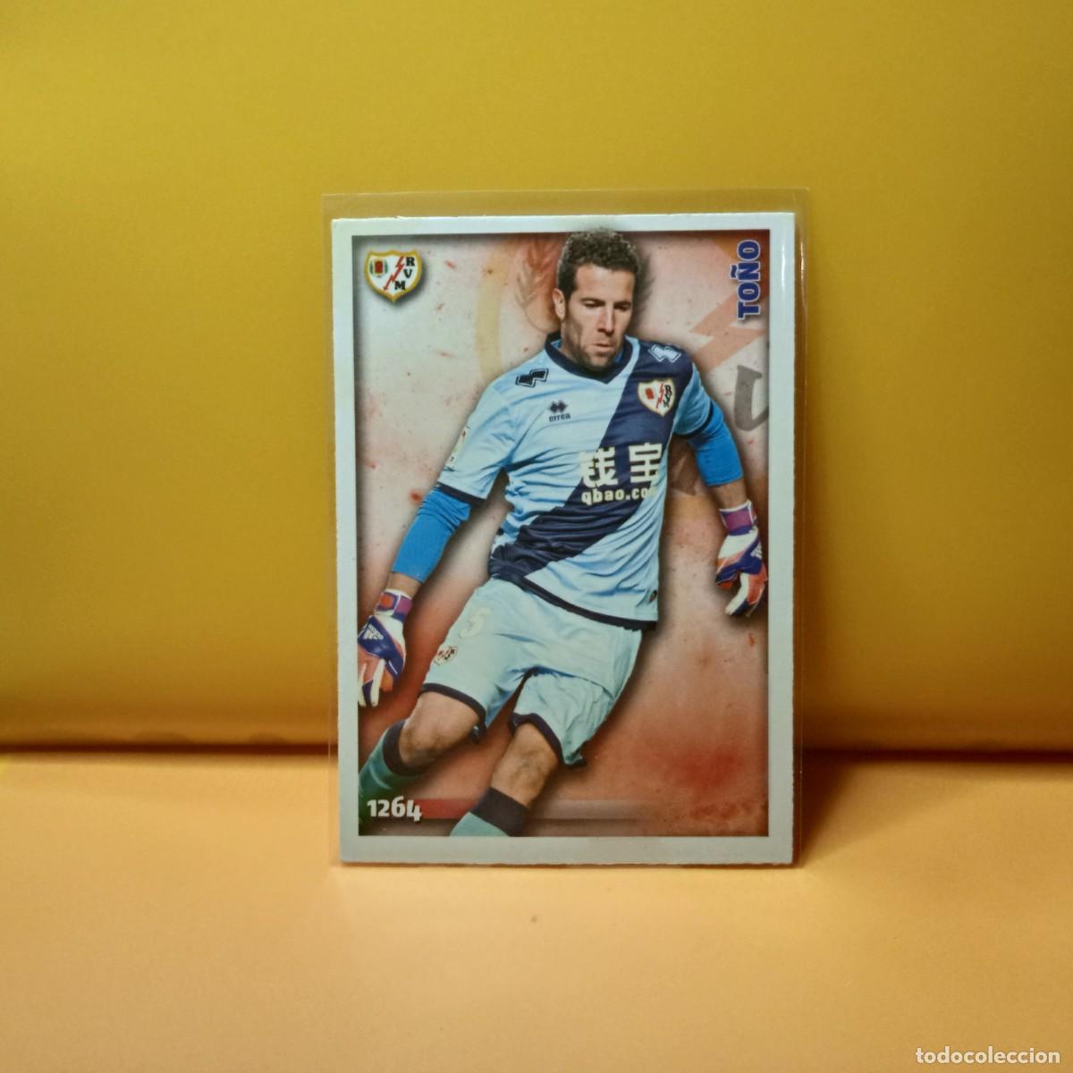 Figurine di Calcio: MUNDICROMO 2014 2015 14 15 LEVANTE U.D RAYO VALLECANO TO&Ntilde;O 1264 UH V