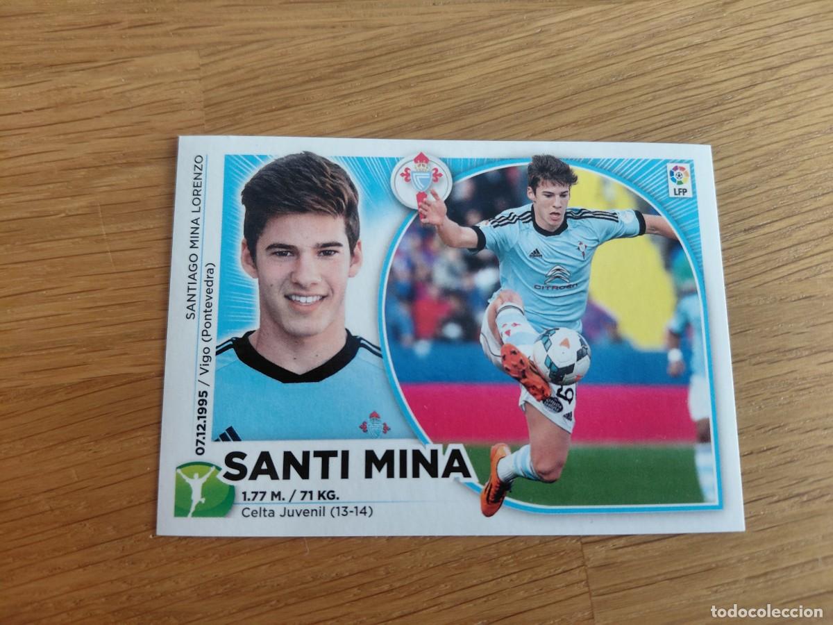 Cromos de Futebol: Santi Mina -- n&ordm; 16 -- Celta Vigo -- 14/15 -- Este -- Nunca pegado