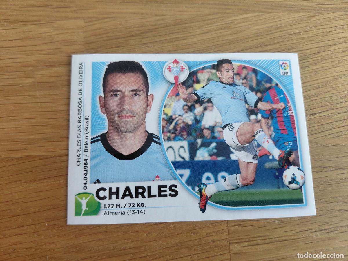 Cromos de F&uacute;tbol: Charles -- n&ordm; 17 -- Celta Vigo -- 14/15 -- Este -- Nunca pegado