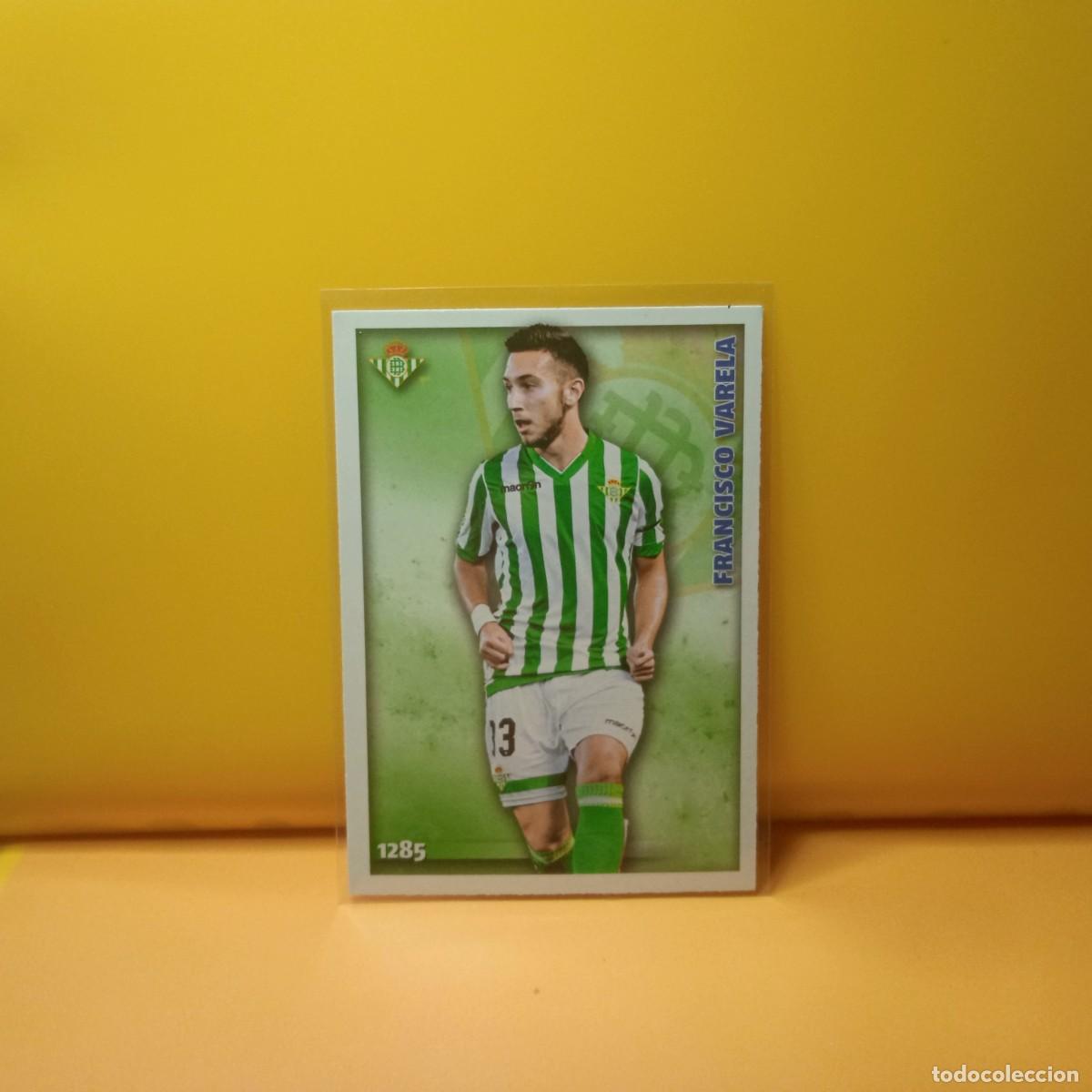 Fu&szlig;ball-Sticker: MUNDICROMO 2014 2015 14 15 REAL BETIS FRANCISCO VARELA 1285 UH V