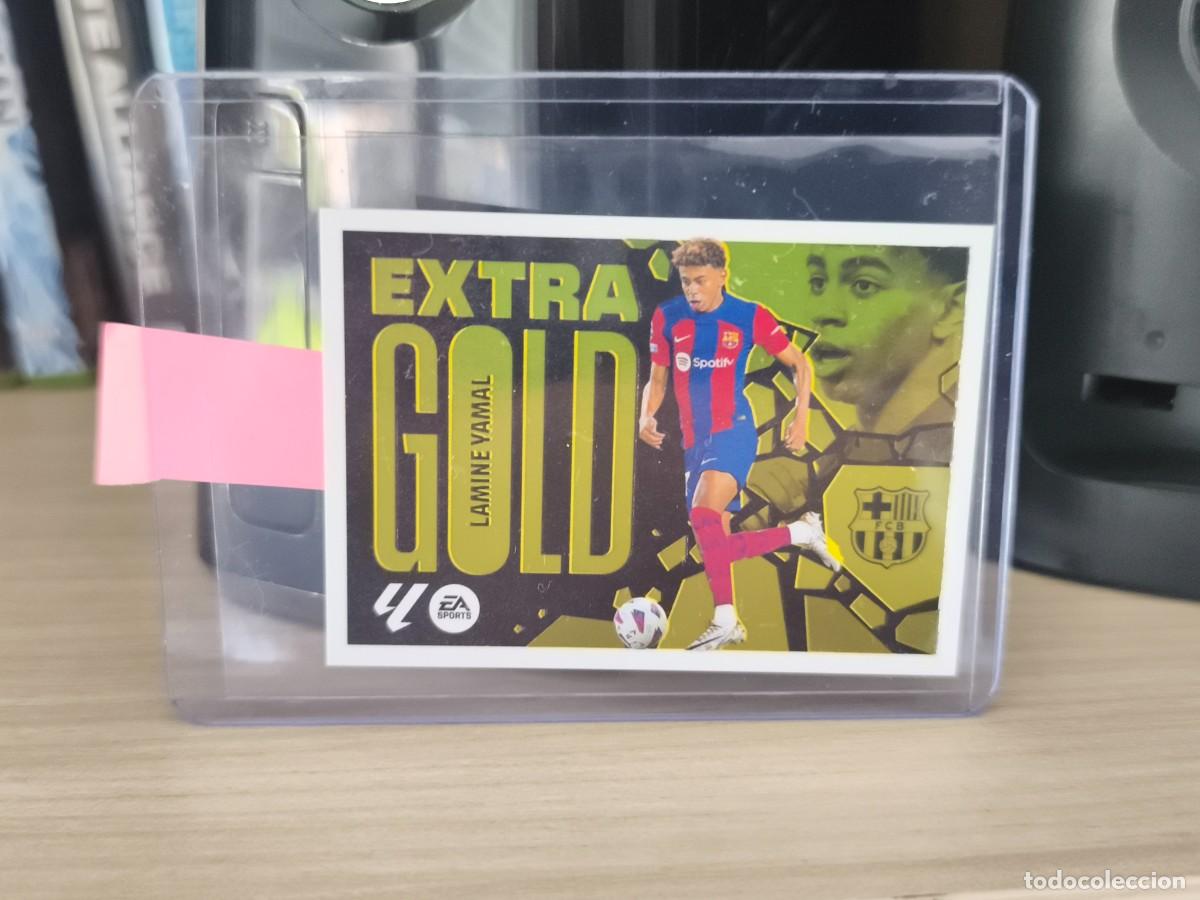 Cromos de F&uacute;tbol: EXTRAGOLD LAMINE YAMAL 2024-25