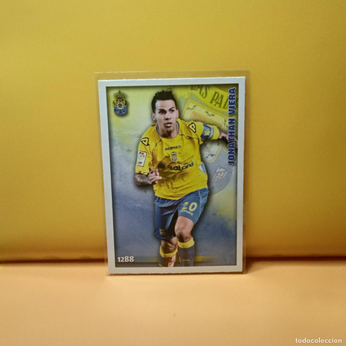Cromos de F&uacute;tbol: MUNDICROMO 2014 2015 14 15 U.D LAS PALMAS JONATHAN VIERA 1288 UH V