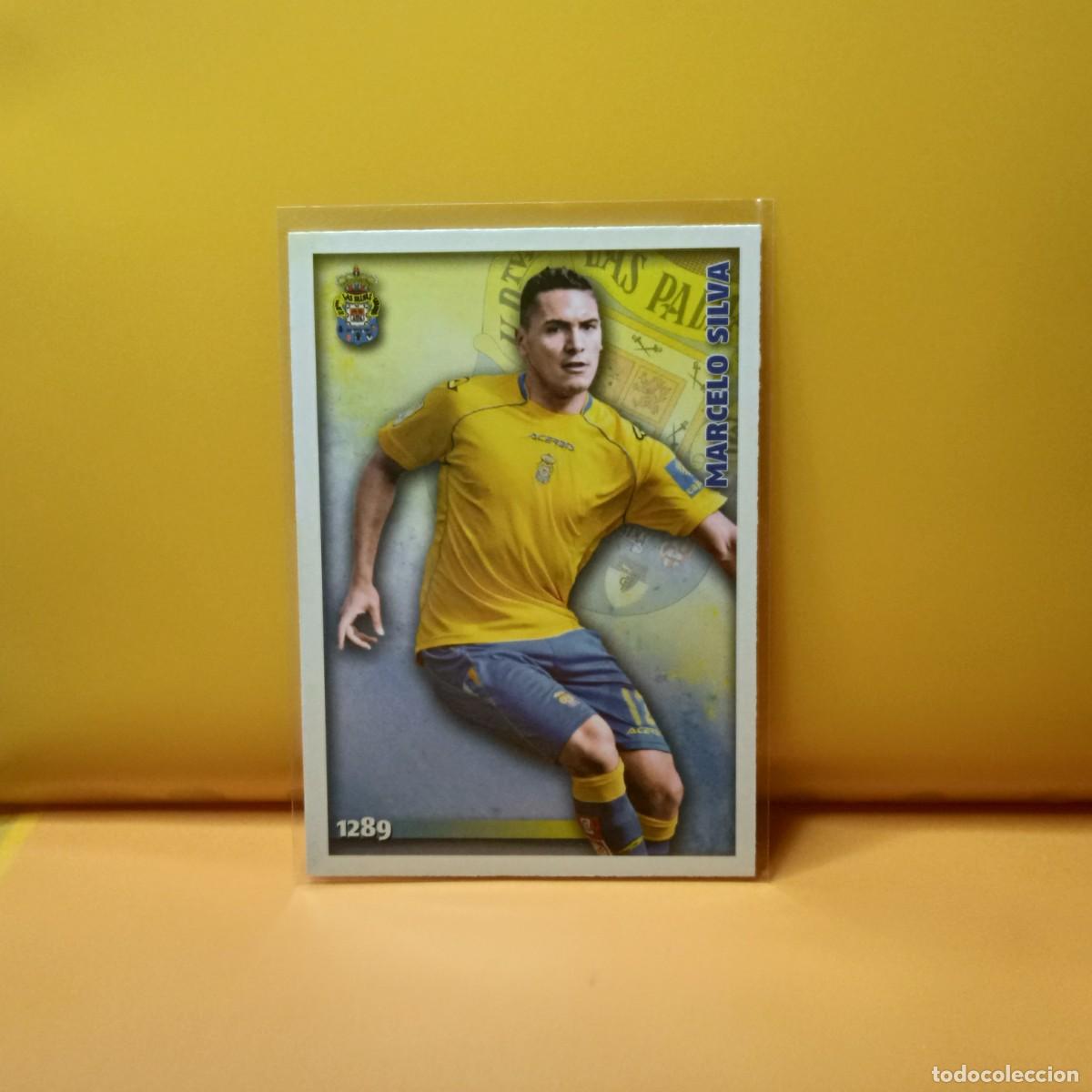 Cromos de F&uacute;tbol: MUNDICROMO 2014 2015 14 15 U.D LAS PALMAS MARCELO SILVA 1289 UH V