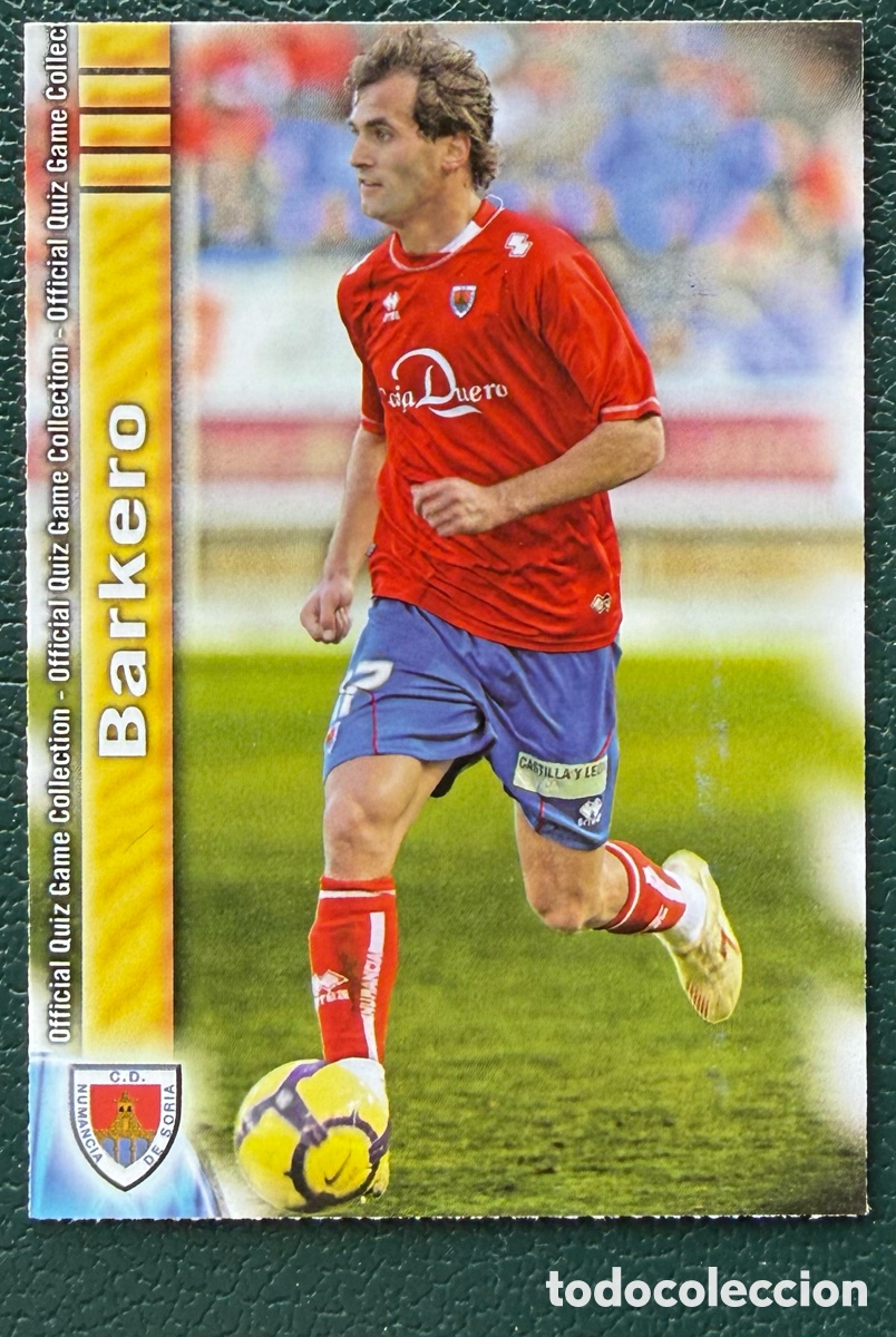 Cromos de Futebol: 742 BARKERO CD NUMANCIA FICHAS ALBUM MUNDICROMO 2009 2010 09 10