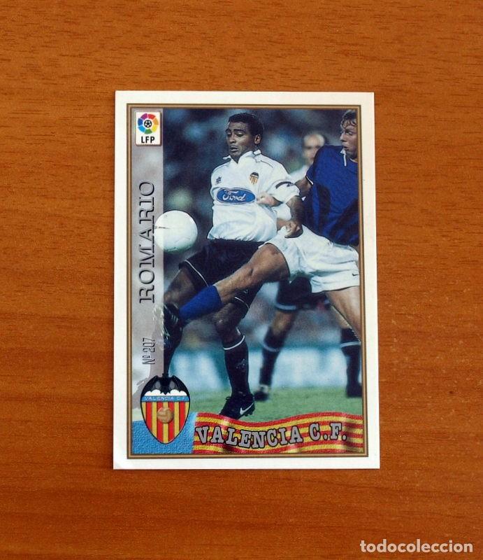 Cartes &agrave; collectionner de Football: Valencia - N&ordm; 207 Romario - Mundicromo ficha de la Liga 1997-1998, 97-98