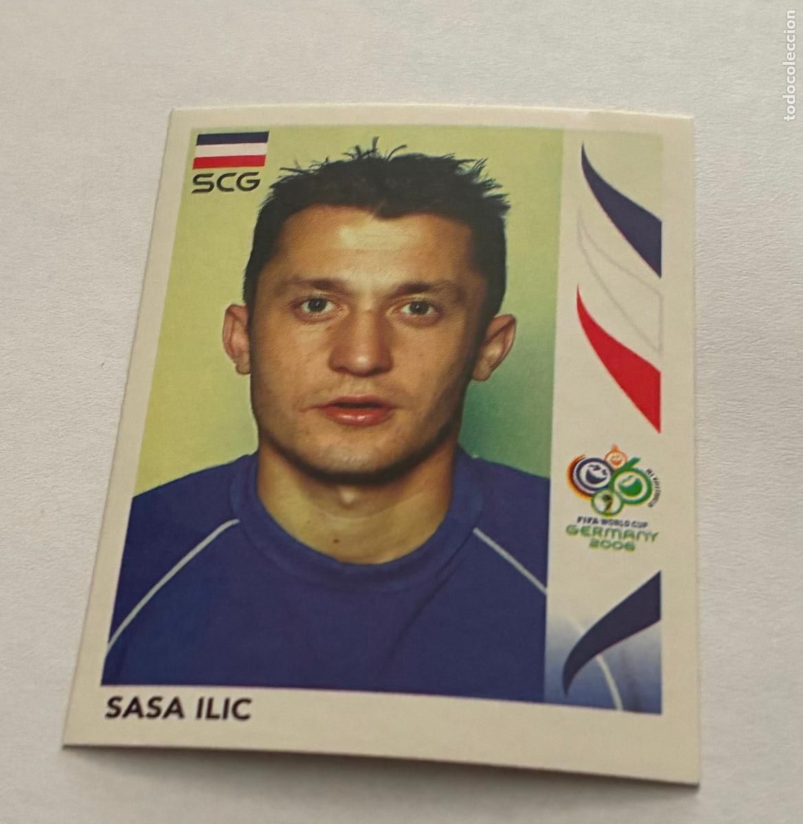 Fu&szlig;ball-Sticker: CROMO FUTBOL MUNDIAL ALEMANIA 2006, PANINI, Numero 217, SASA ILIC, serbia