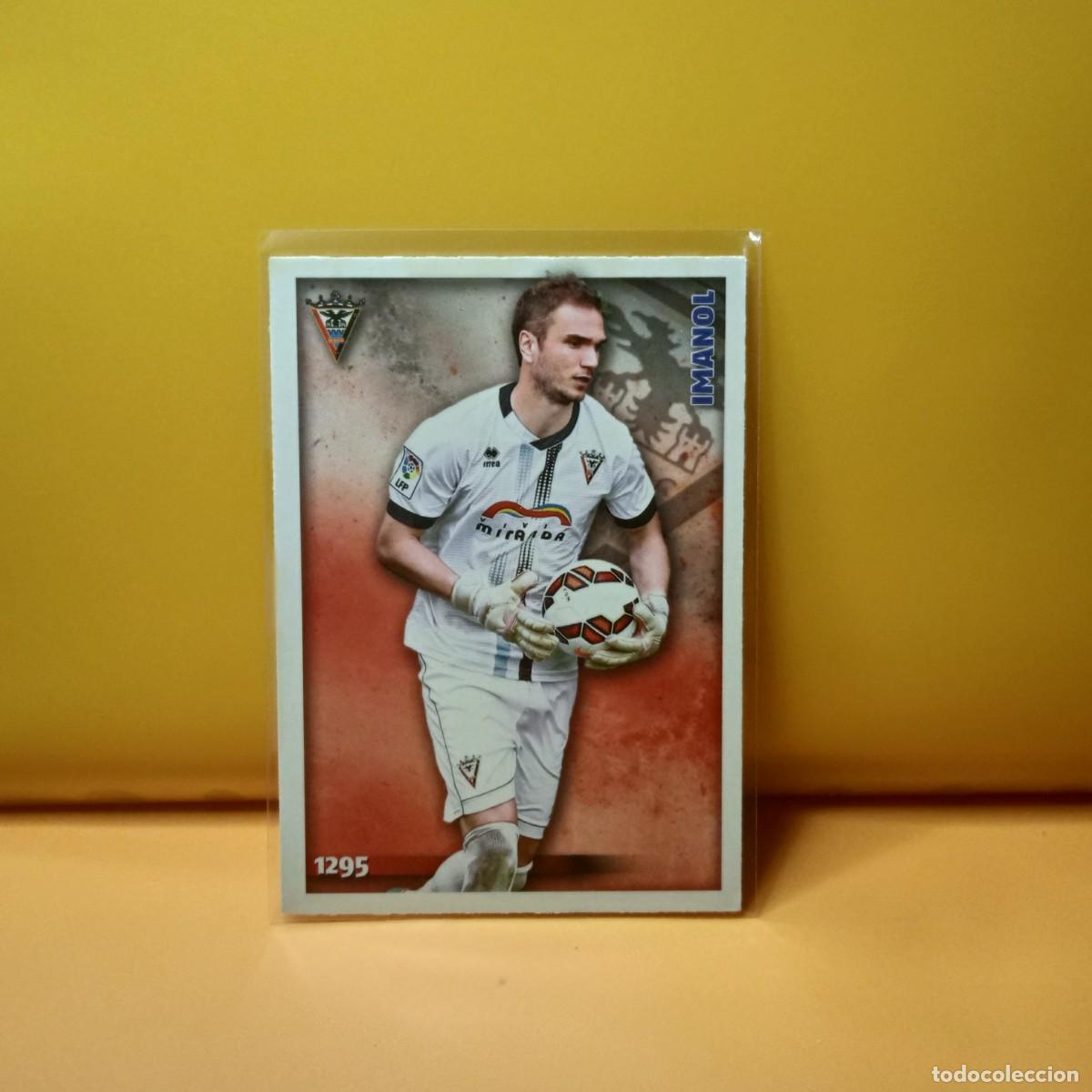 Fu&szlig;ball-Sticker: MUNDICROMO 2014 2015 14 15 C.D MIRANDES IMANOL 1295 UH V