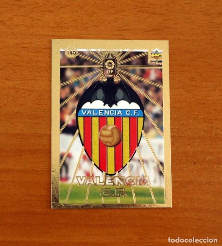 Fu&szlig;ball-Sticker: Valencia - N&ordm; 145 Escudo - Mundicromo Las Fichas de la Liga 1998-1999-98-99
