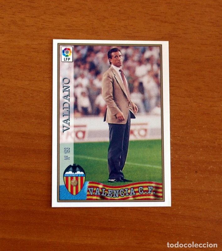 Cromos de Futebol: Valencia - N&ordm; 193, Valdano, Entrenador - Mundicromo Fichas Liga 1997-1998, 97-98 - Mundi Cromo