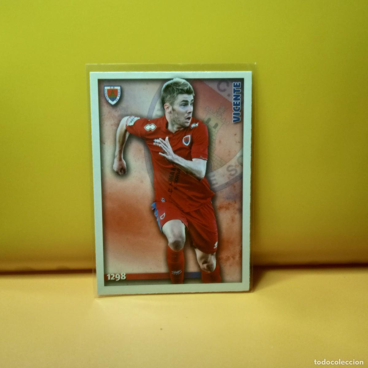 Cromos de f&uacute;tbol: MUNDICROMO 2014 2015 14 15 C.D NUMANCIA VICENTE 1298 UH V