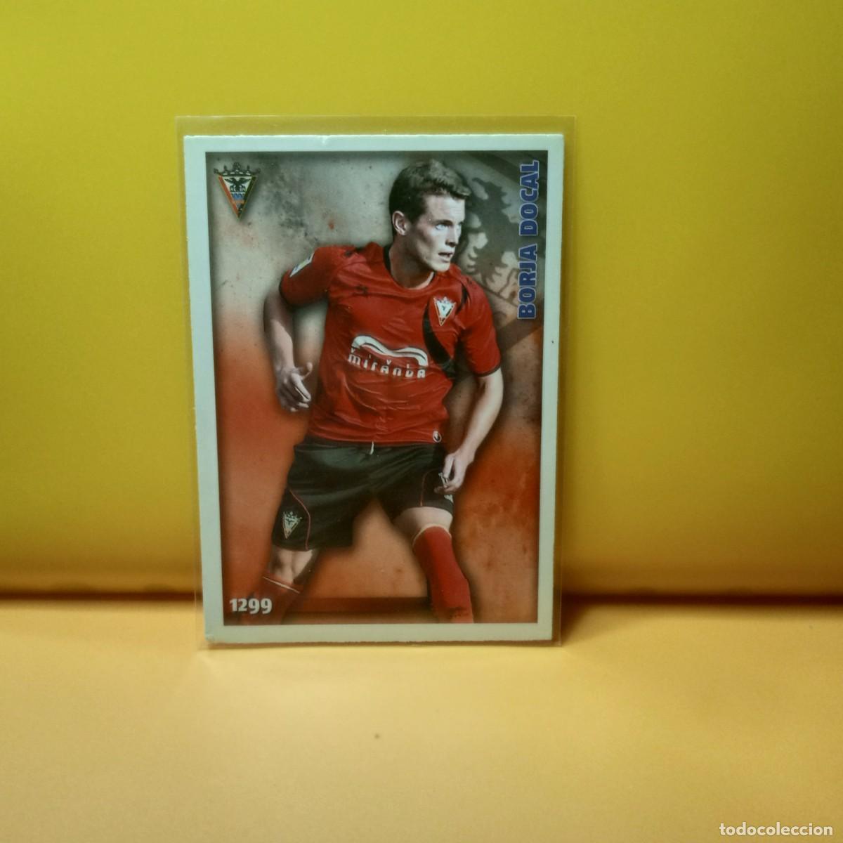 Cromos de f&uacute;tbol: MUNDICROMO 2014 2015 14 15 MIRANDES BORJA DOCAL 1299 UH V