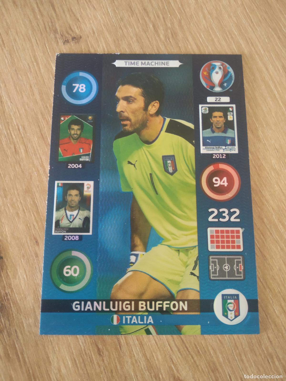 Cromos de F&uacute;tbol: 22 BUFFON ITALIA CROMO FUTBOL PANINI EURO 2016 EUROCOPA ADRENALYN