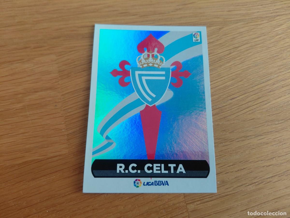 Cromos de F&uacute;tbol: Escudo -- n&ordm; 23 -- Celta Vigo -- 14/15 -- Este -- Nunca pegado