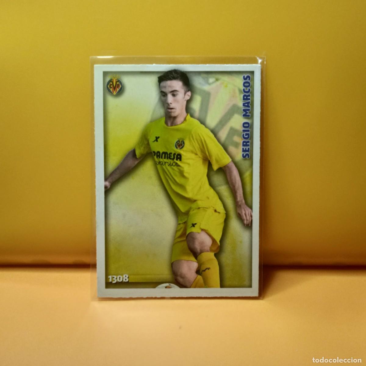 Football Stickers: MUNDICROMO 2014 2015 14 15 VILLARREAL C.F SERGIO MARCOS 1308 UH V