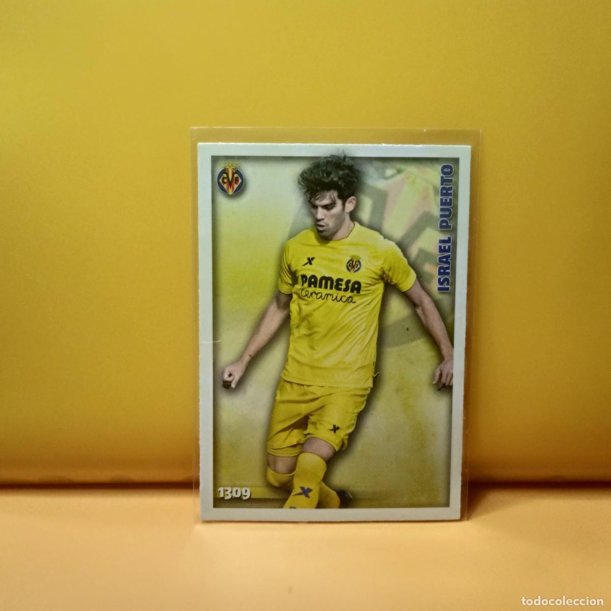 Football Stickers: MUNDICROMO 2014 2015 14 15 VILLARREAL C.F ISRAEL PUERTO 1309 UH V