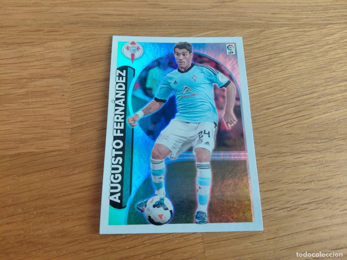 Football Stickers: Augusto Fern&aacute;ndez -- n&ordm; 25 -- Celta Vigo -- 14/15 -- Este -- Nunca pegado