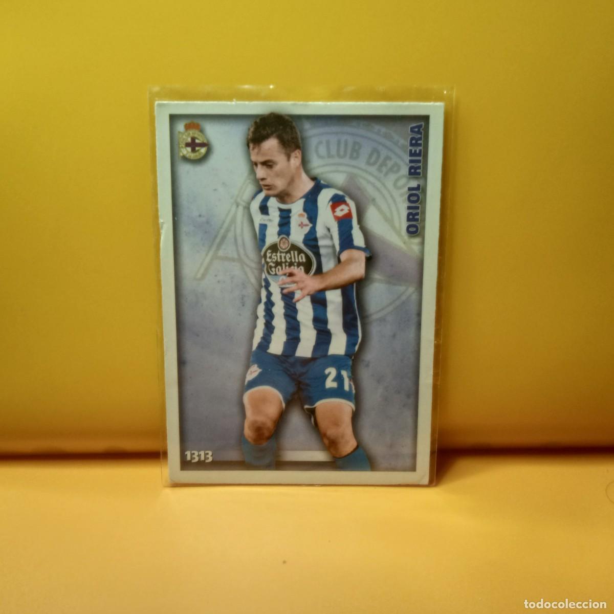 Cromos de F&uacute;tbol: MUNDICROMO 2014 2015 14 15 DEPORTIVO DE LA CORU&Ntilde;A ORIOL RIERA 1313 UH V