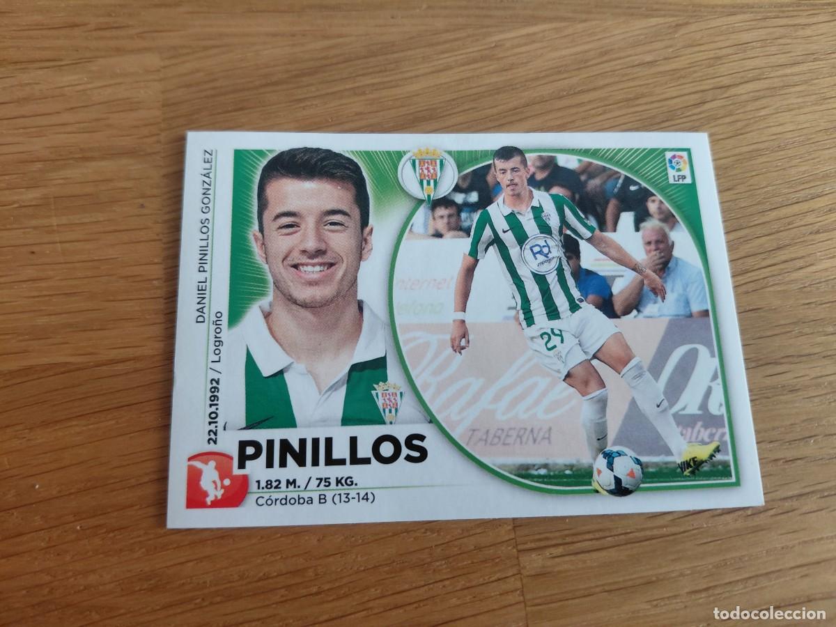 Cromos de F&uacute;tbol: Pinillos -- n&ordm; 8 -- C&oacute;rdoba -- 14/15 -- Este -- Nunca pegado