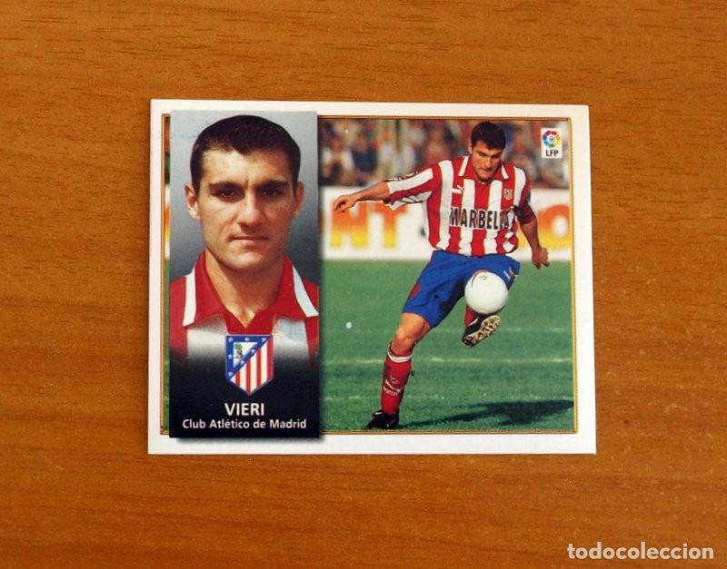 Cromos de F&uacute;tbol: Atletico de Madrid - Vieri - Ediciones Este Liga 1998-1999, 98-99 - Nunca Pegado