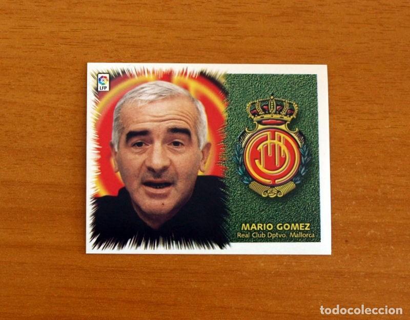 Cromos de F&uacute;tbol: Mallorca - Mario G&oacute;mez, Entrenador - BAJA - Ediciones Este Liga 1999-2000, 99-00 - Nunca pegado